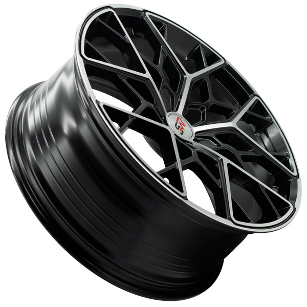 Llanta Spacwheels PW29 Black Machine Face 2