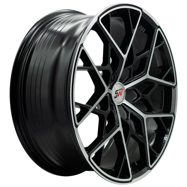 Llanta Spacwheels PW29 Black Machine Face 5