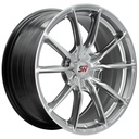 Llanta Spacwheels SW11 Hyper Silver 4