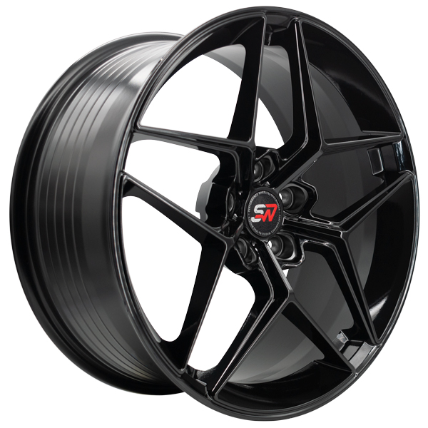 Llanta Spacwheels SW53 Gloss Black 4