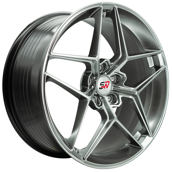Llanta Spacwheels SW53 Hyper Black 4