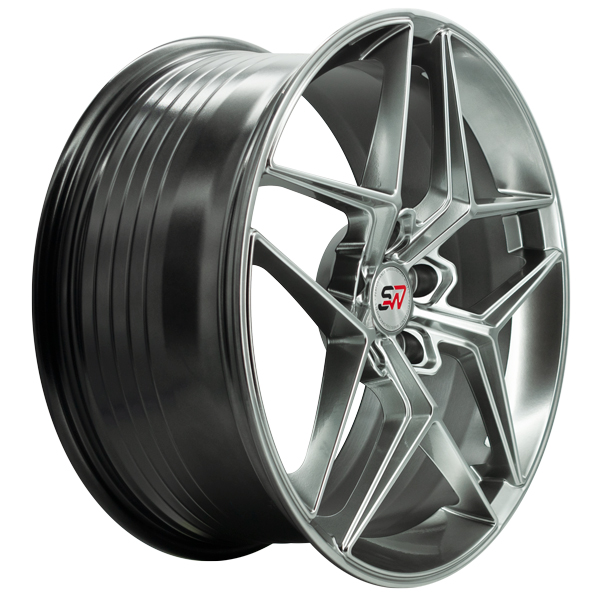 Llanta Spacwheels SW53 Hyper Black 5
