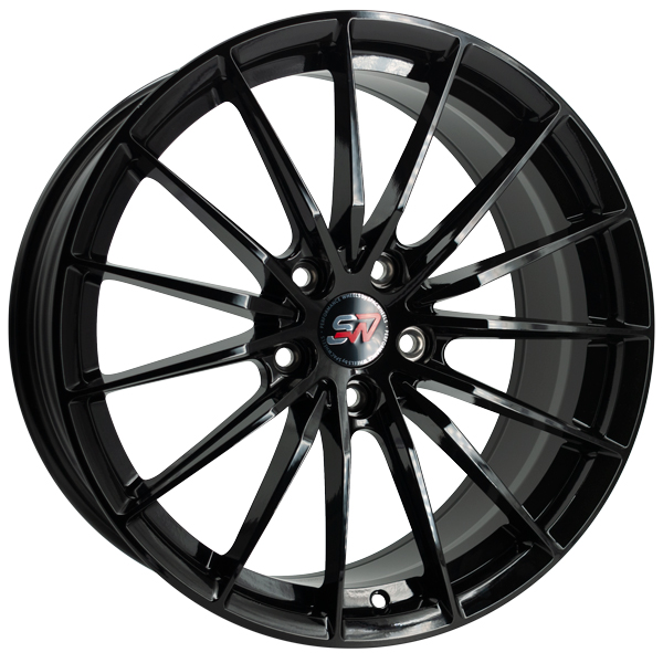 Llanta Spacwheels SW56 Glossy Black 3