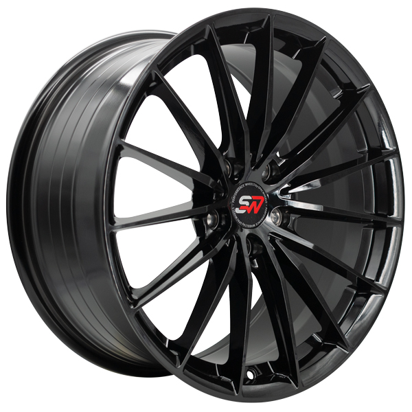 Llanta Spacwheels SW56 Glossy Black 4