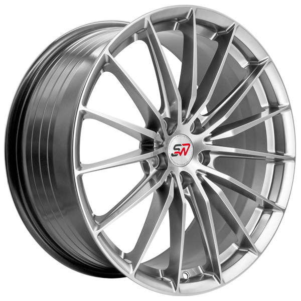 Llanta Spacwheels SW56 Hyper Silver 4