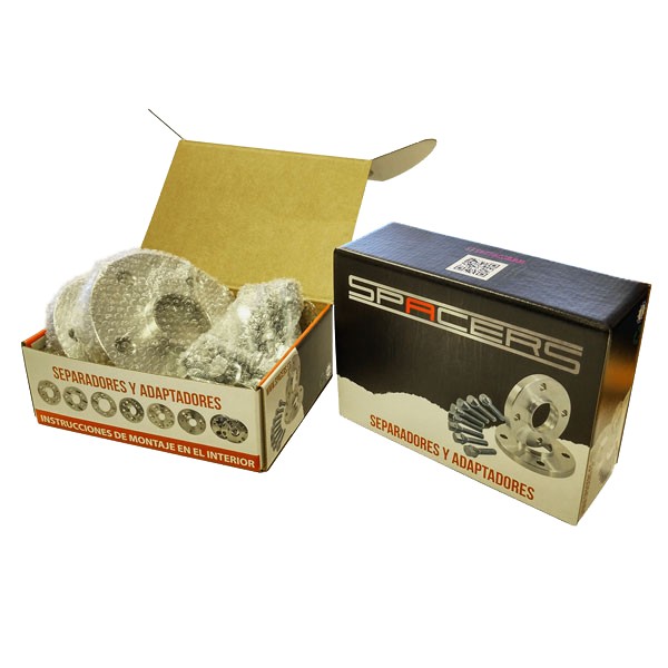 Kit separadores doble centraje 13 mm 2