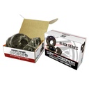 Kit separadores doble centraje 16 mm negro 2