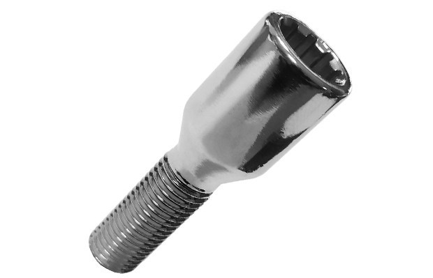 Tornillo antirrobo cónico tipo Allen negro 2