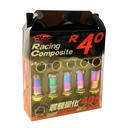 Tuerca abierta cónica rainbow 3