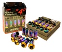 Tuerca abierta cónica rainbow 4