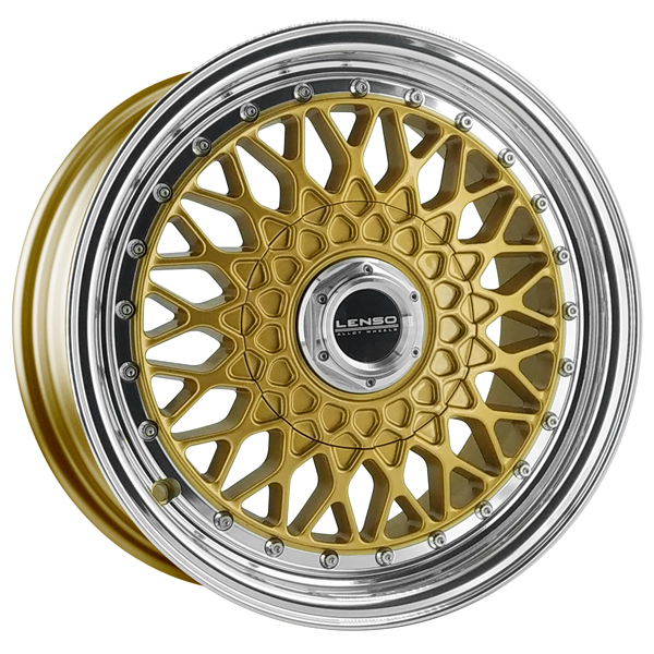Llanta Lenso BSX Oro Aro Pulido 3