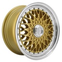 Llanta Lenso BSX Oro Aro Pulido 4