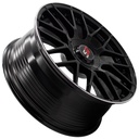 Llanta Spacwheels F083 Black Gloss / Lip Alum 2
