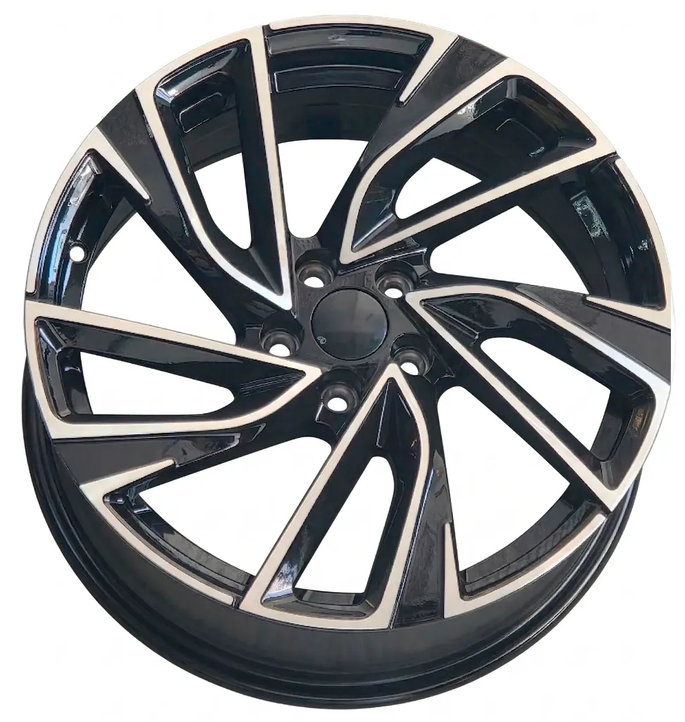 7391 Black Machined Face