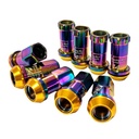 Tuerca abierta cónica rainbow