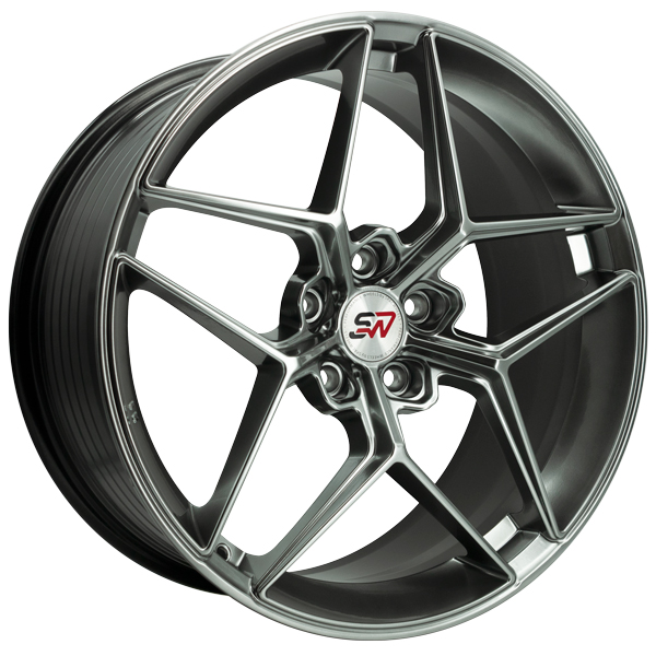 [SW53U8585X12E45HB] Llanta Spacwheels SW53 Hyper Black (18" 8.5J ET45 5x112/5x110/5x114.3 CB73.1)