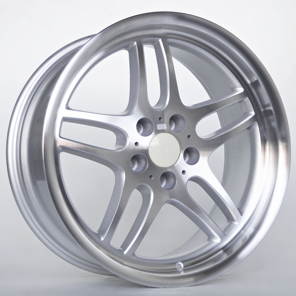 Llanta 4R Aiden Silver Matt Face Machined