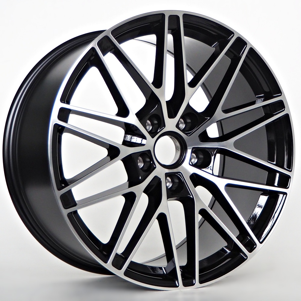 [00000017036498] Llanta 4R Alan Black Face Machined (21" 11J ET58 5x130 CB71.6)
