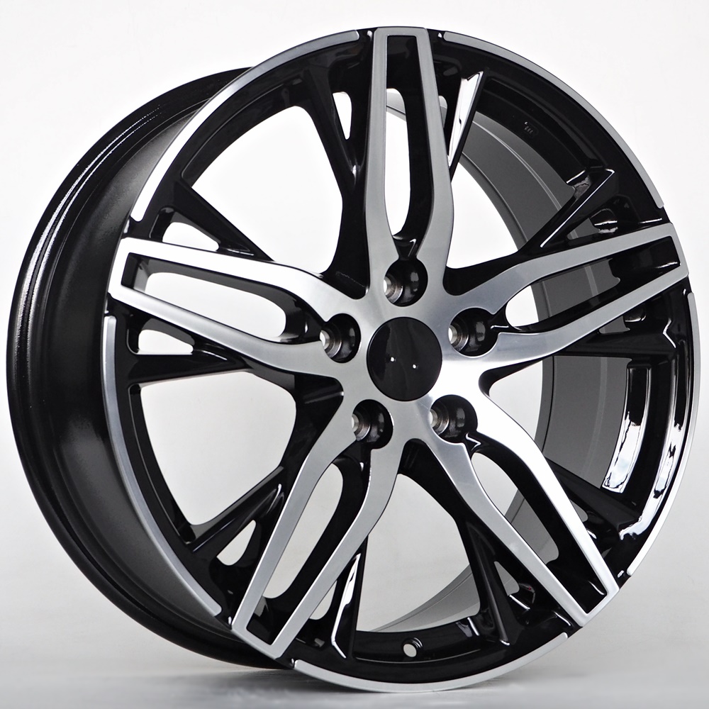 [00000017035835] Llanta 4R Barnes Black Face Machined (17" 7.5J ET40 5x114.3 CB64.1)
