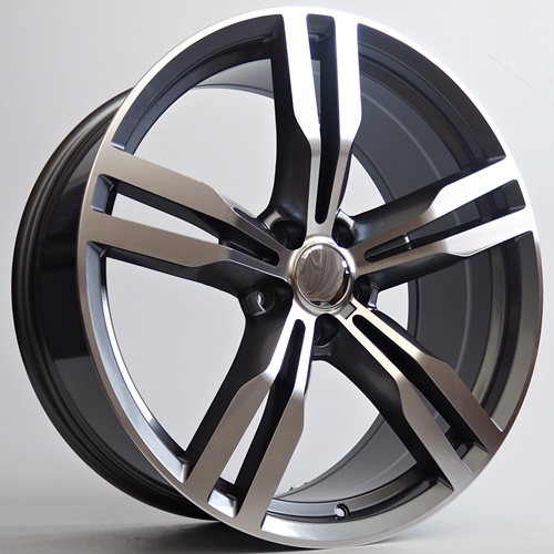 [00000017010863] Llanta 4R Capri Grey Face Machined