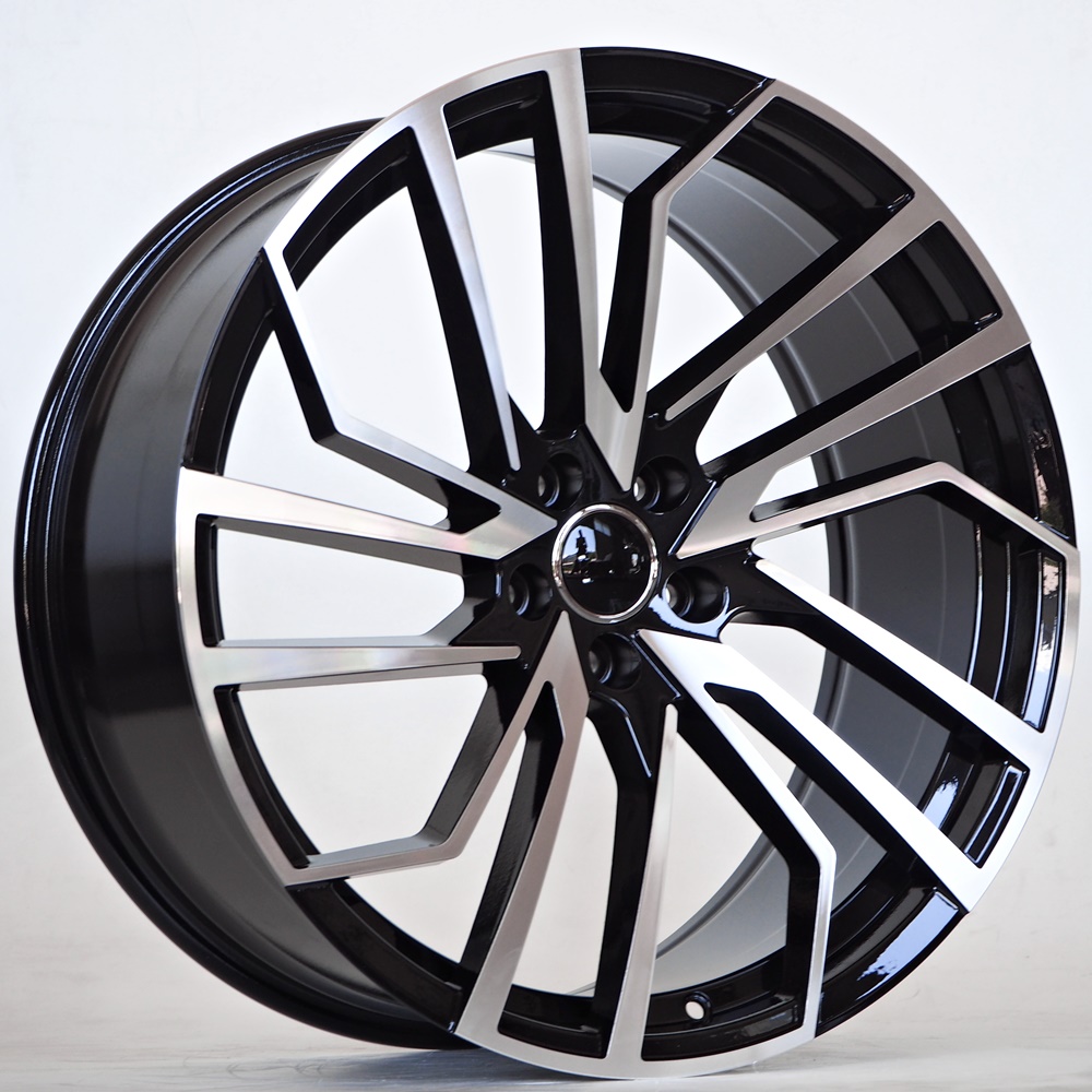 Llanta 4R Comet Black Face Machined