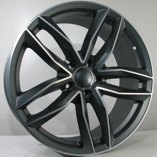 [2000000015743] Llanta 4R Douglas Grey Matt Face Machined