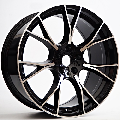 Llanta 4R Fond Black Face Machined