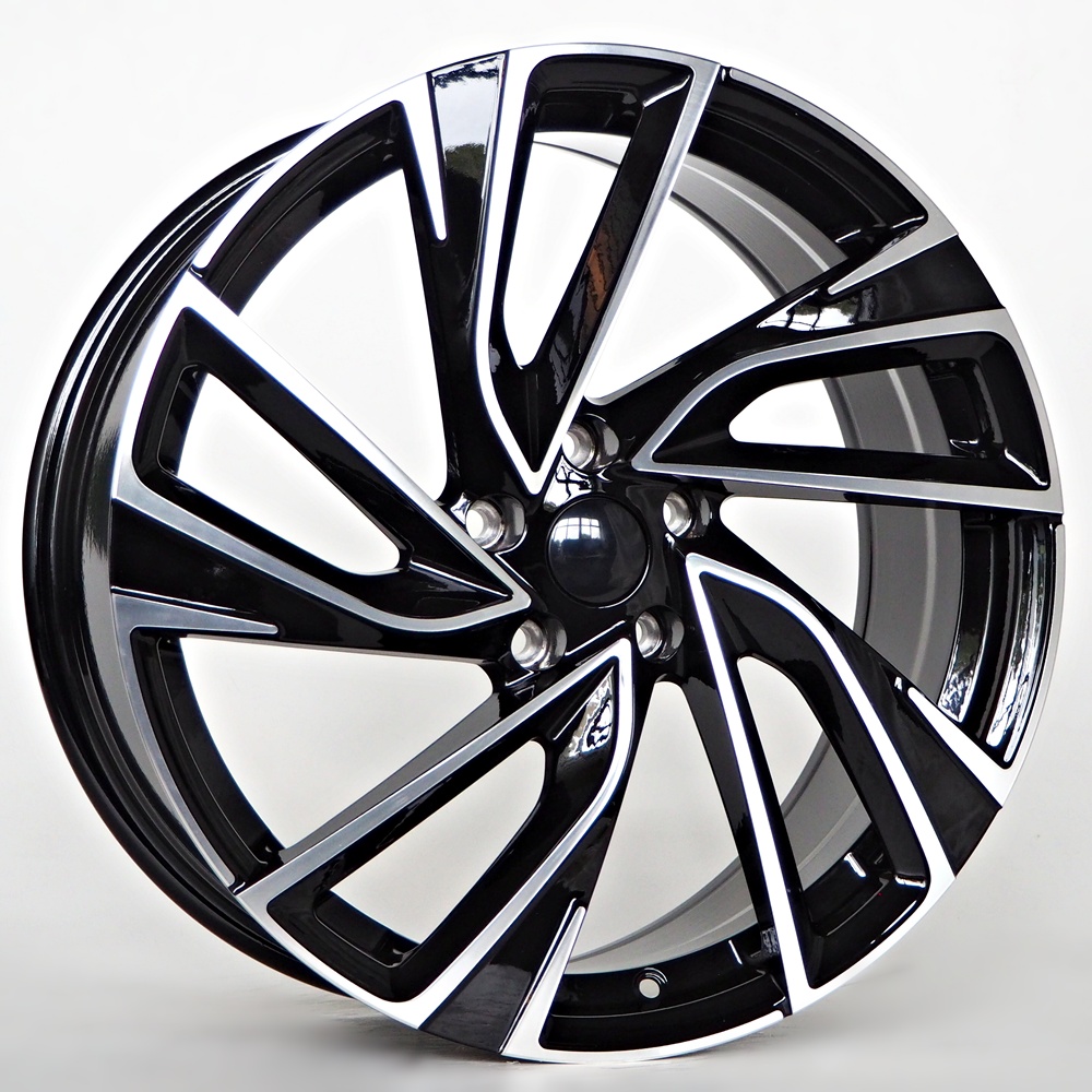 Llanta 4R Iron Black Face Machined