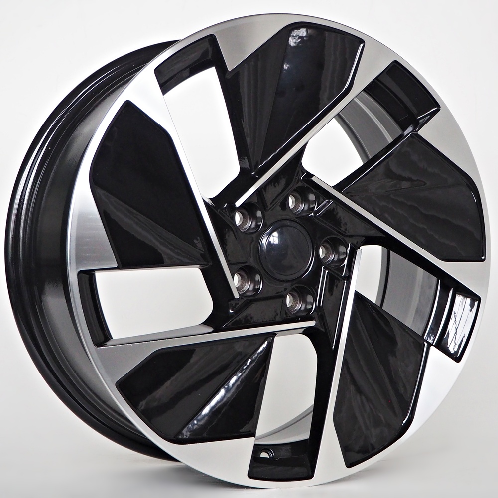 Llanta 4R Libra Black Face Machined