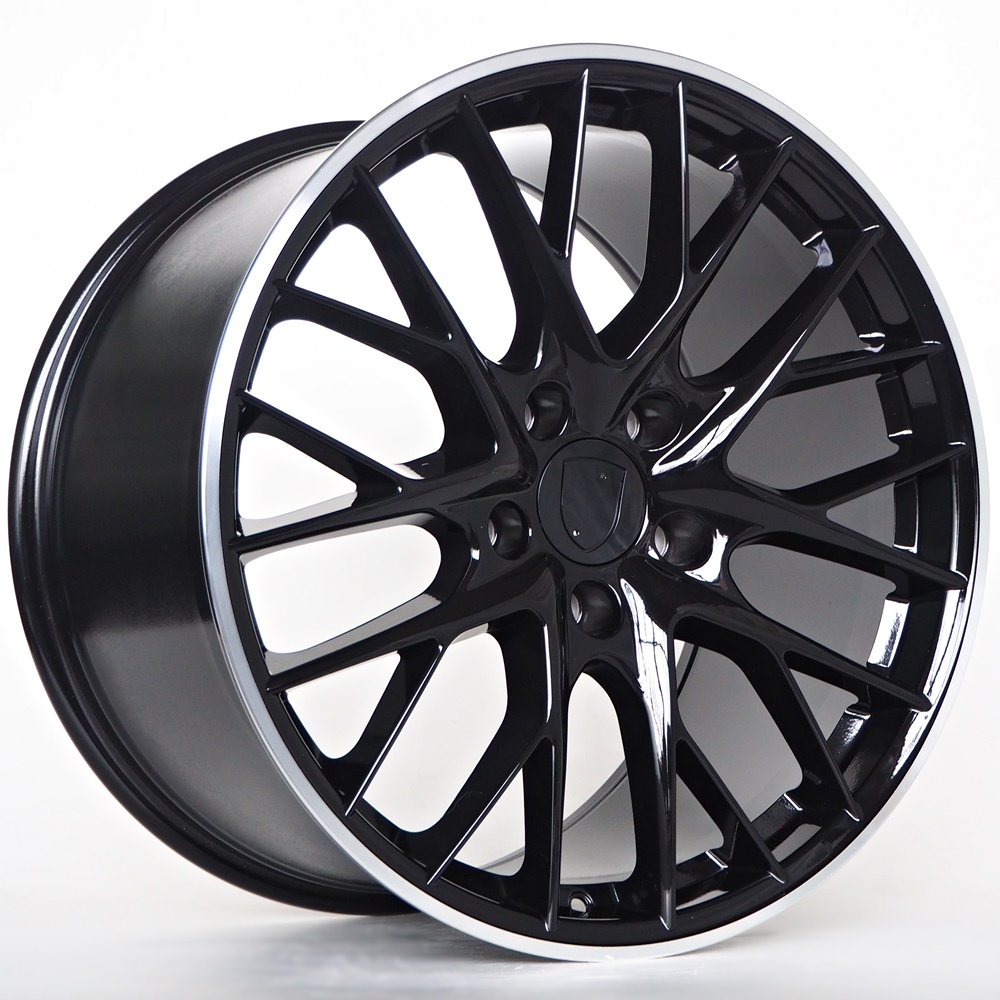 [00000017033084] Llanta 4R Mason Black Lip Polished (21" 9.5J ET61 5x130 CB71.6)