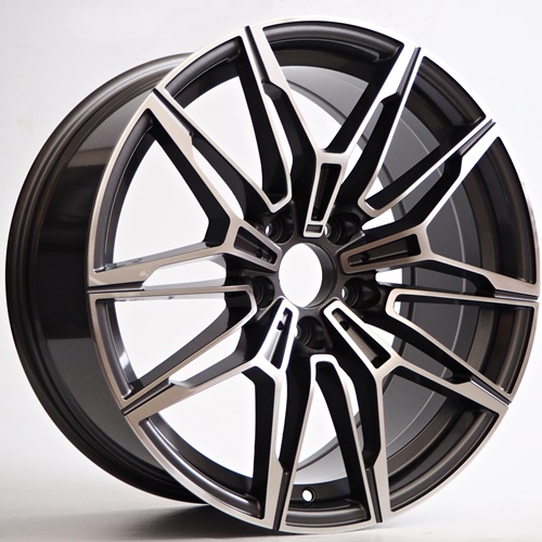 Llanta 4R Nero Grey Face Machined