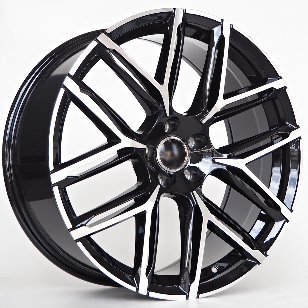 Llanta 4R Novus Black Face Machined