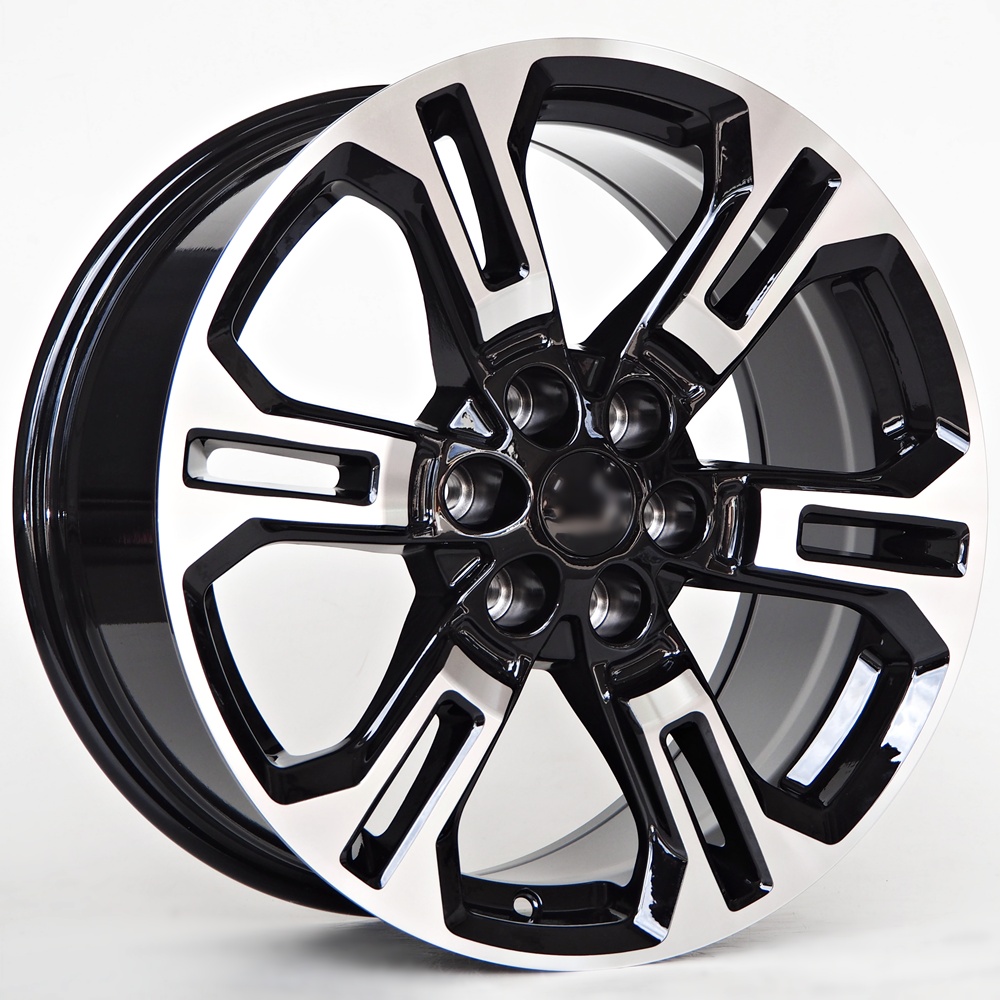 Llanta 4R OF7 (4x4) Black Face Machined