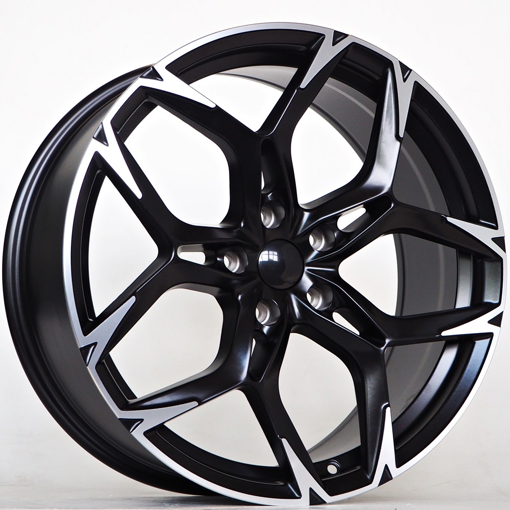 Llanta 4R Oliver Matt Black Polished