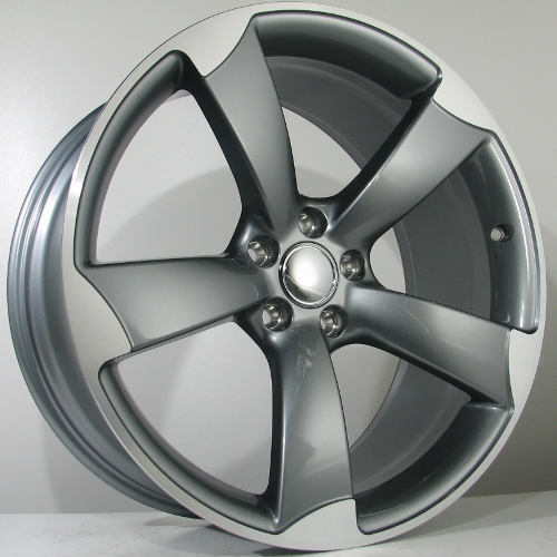 Llanta 4R Oman Grey Face Machined