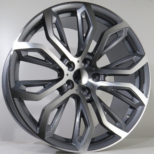 [2000000016467] Llanta 4R Puaro Grey Face Machined (22" 11J ET35 5x120 CB74.1)