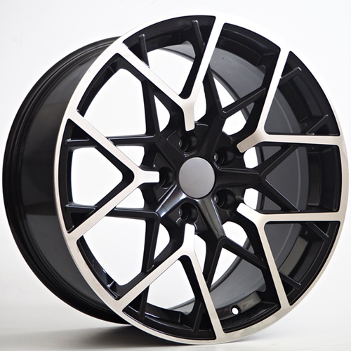[00000017023054] Llanta 4R Raven Black Face Machined (20" 9.5J ET38 5x112 CB66.6)
