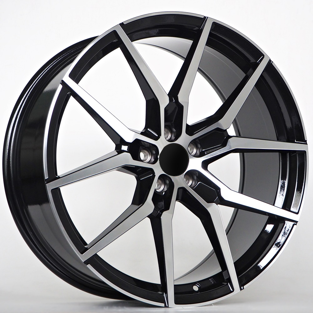 [00000017032100] Llanta 4R Remy Black Face Machined