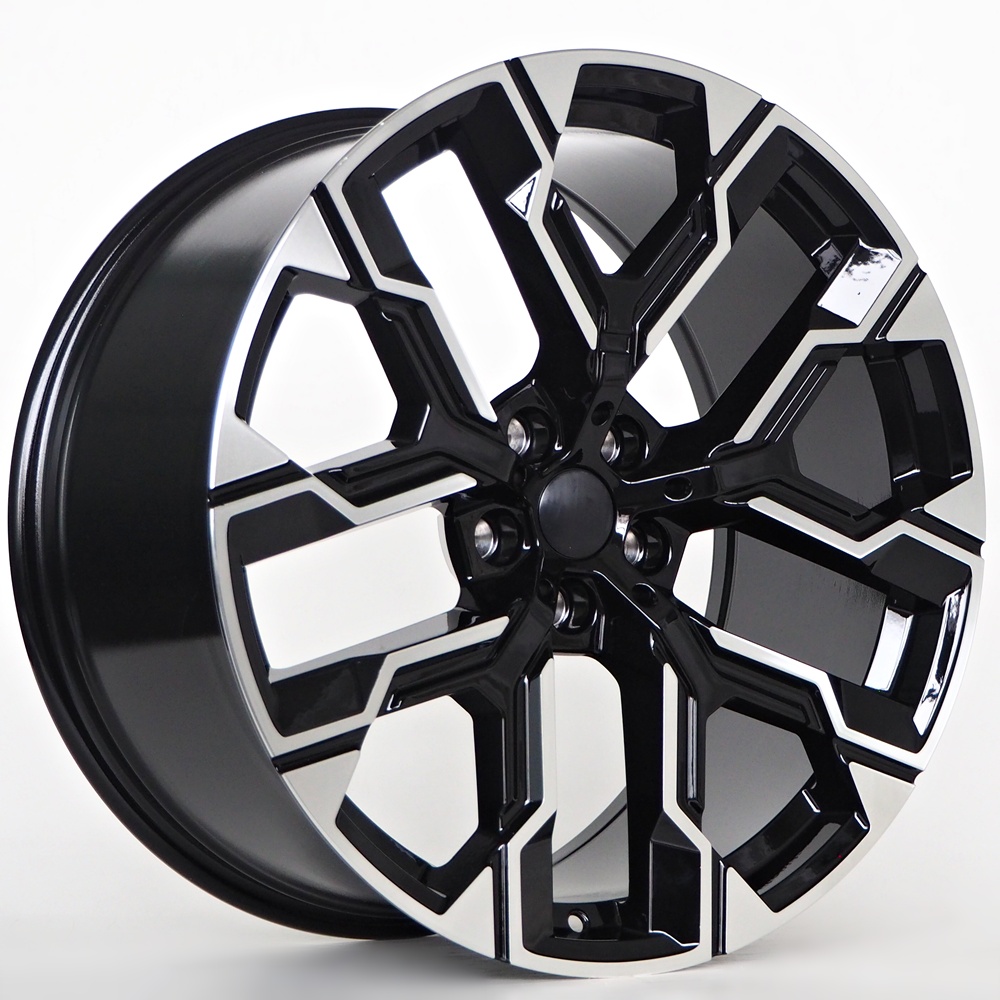 Llanta 4R Serve Black Face Machined