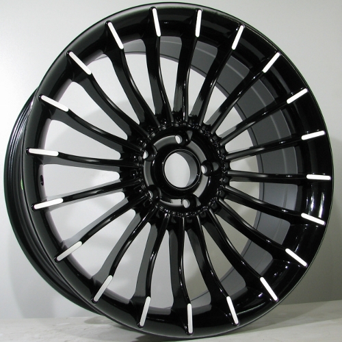 [00000017034944] Llanta 4R Split Black Face Machined (20" 8.5J ET35 5x120 CB72.6)