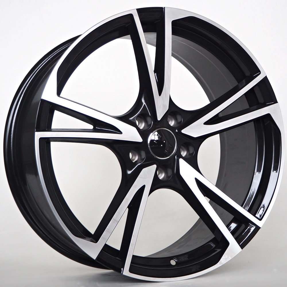 Llanta 4R Sprint Black Face Machined