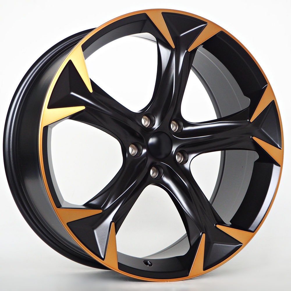 Llanta 4R Sven Matt Black Polished Bronze