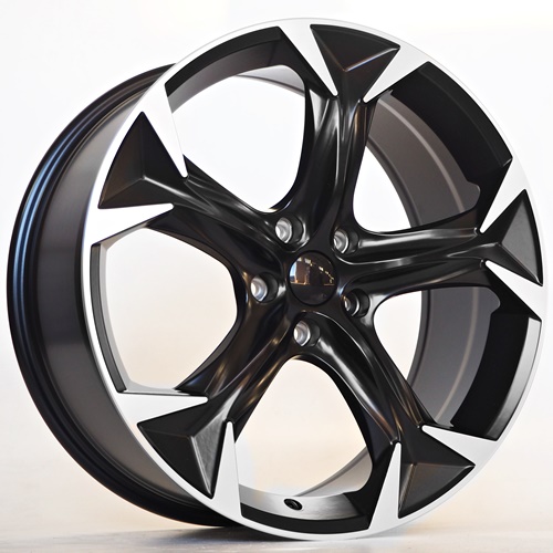 [00000017029360] Llanta 4R Sven Satin Black+Machined Spoke