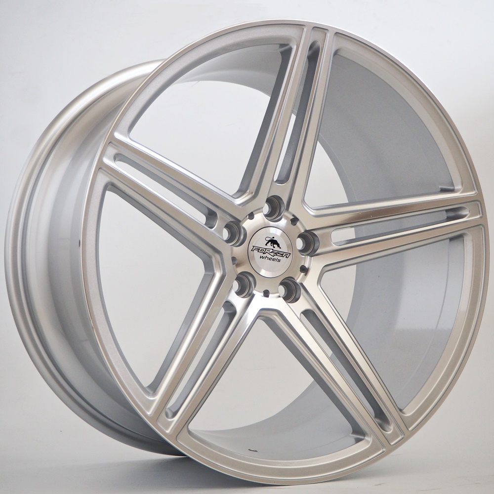 [00000017024570] Llanta Forzza Bosan Silver Face Machined (19" 8.5J ET35 5x112 CB66.5)