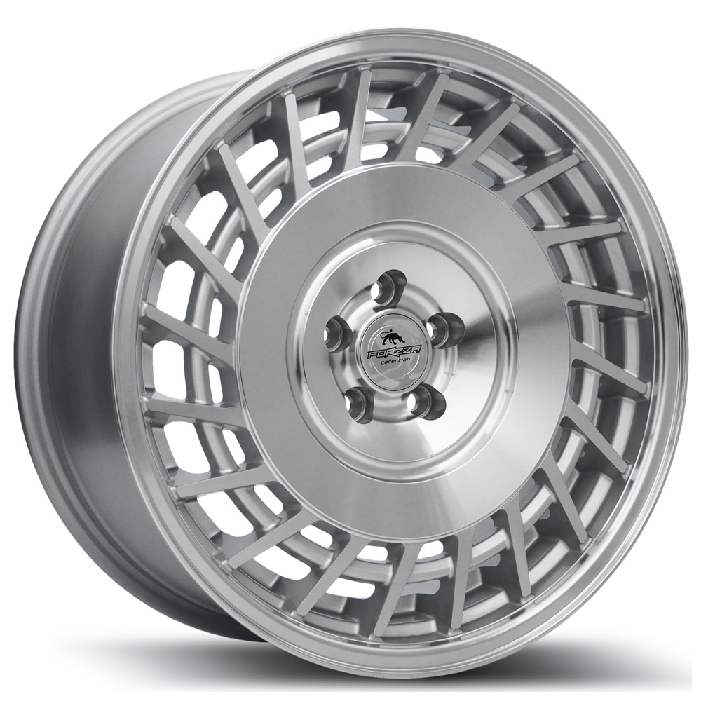 Llanta Forzza Limit R Silver Face Machined