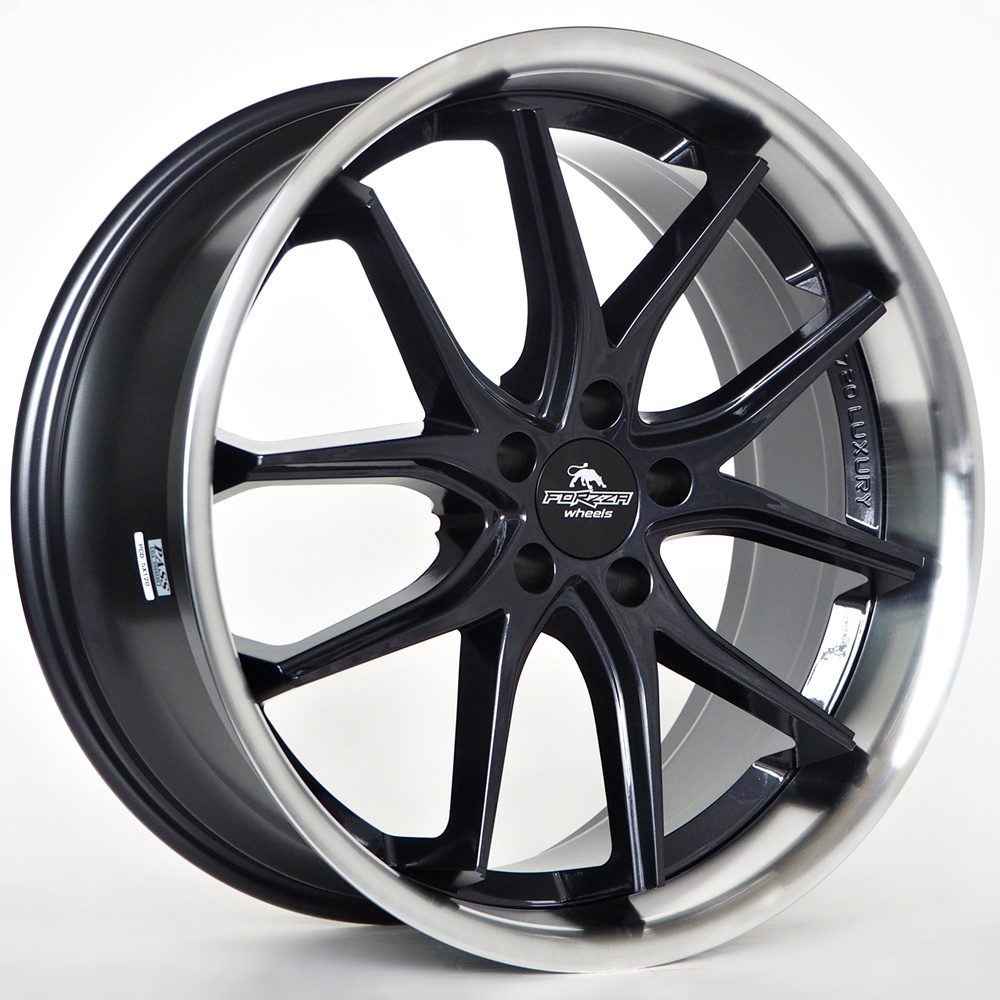 [00000017030588] Llanta Forzza Storm Black Magic Lip Polished (19" 8.5J ET35 5x112 CB66.5)