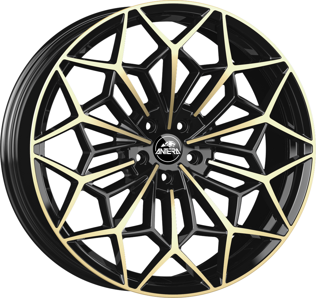 [SN-50249] Llanta Antera A105 Piano Black Champagne (22" 10.5J ET18 5x112 CB66.6)