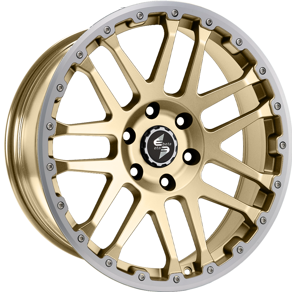 Llanta DLW Combat Cv Matt Gold Lip + Cap Polish