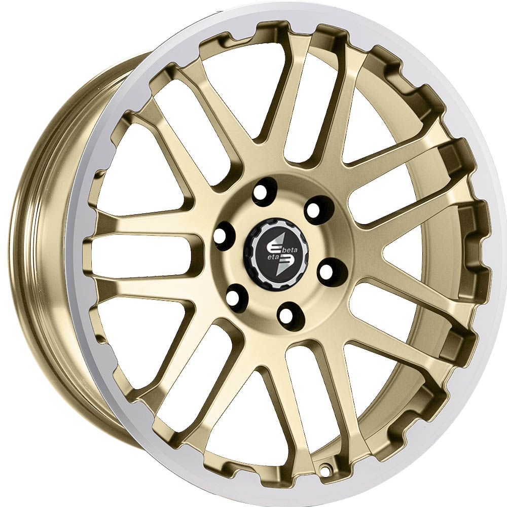 Llanta DLW Combat Matt Gold Lip + Cap Polish