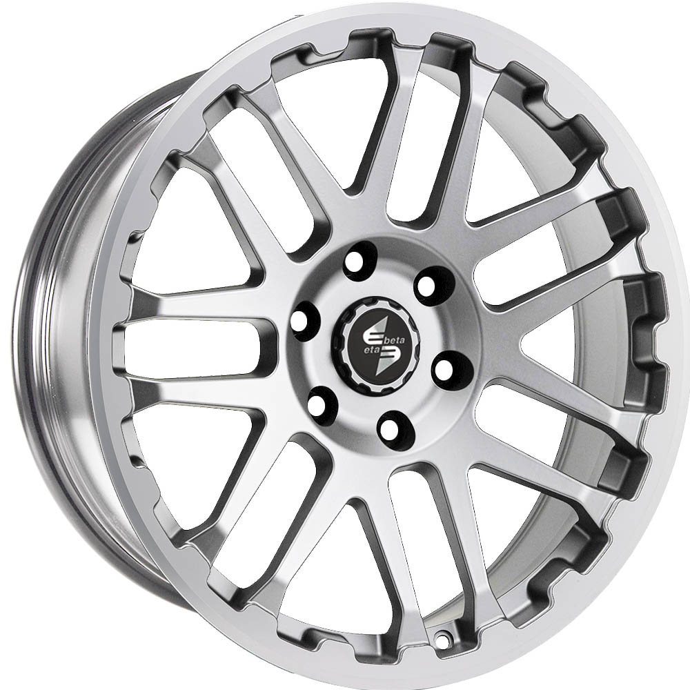 Llanta DLW Combat Matt Silver Lip + Cap Polish